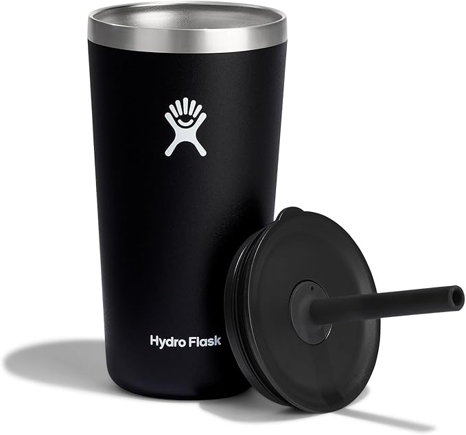 20 OZ All Around Tumbler Straw LID Black