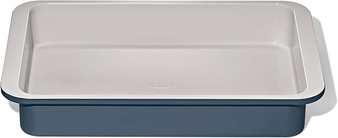OXO Good Grips Non-Stick Pro Ceramic Coated Metal Bakeware 9” x 13” Cake Pan – Storm Blue