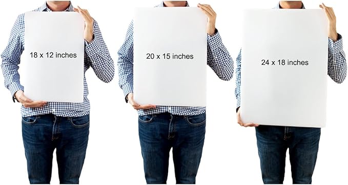 Thirteen Chefs Extra Large 24 x 18 Brown Cutting Board - 1/2" Thick HDPE Plastic for Cooked Meat, NSF Professional Grade for Restaurant Kitchens
