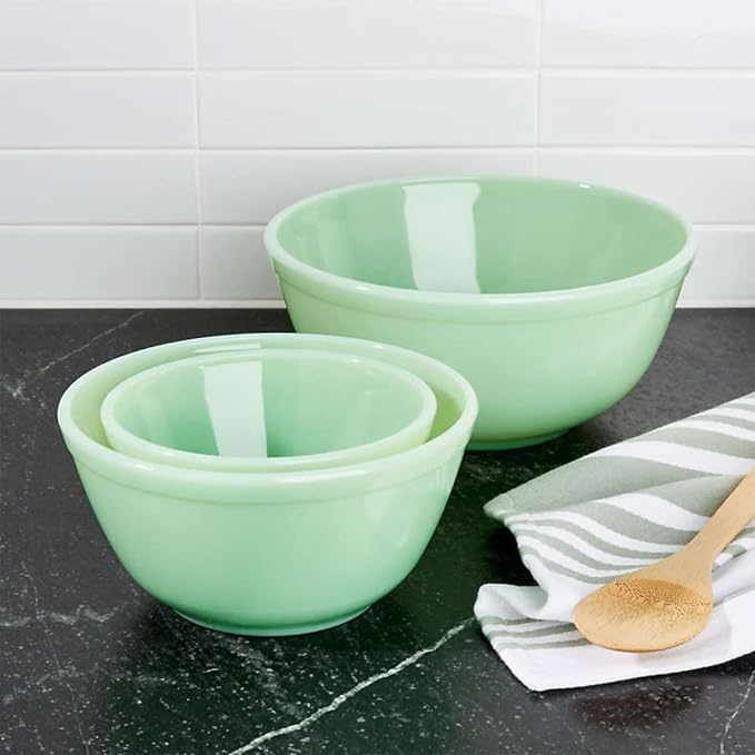Mosser Jade 3 Piece Mixing Bowl Set