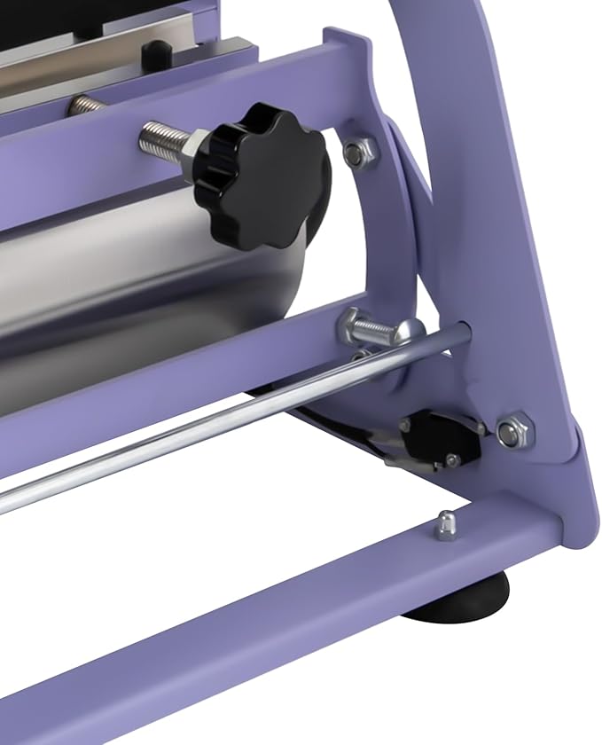 Tumbler Heat Press Machine, 110V 40Oz Mug Press Sublimation Machine with Temp and Time Adjustable - Double Cup Mats for Ceramic Mugs, Glass Cans Car Cups (Light Purple)