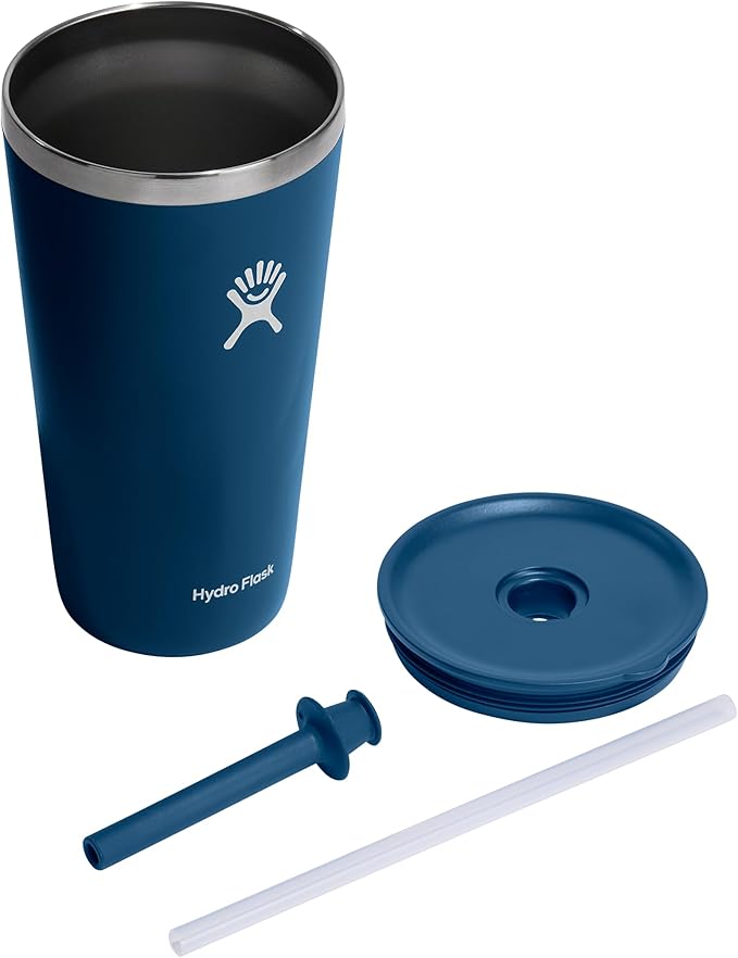 28 OZ All Around Tumbler Straw LID Indigo Blue