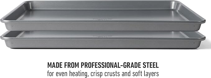 Calphalon Titan Steel Core 2 Piece, 12 x 17 Inch Nonstick Cookie Sheet