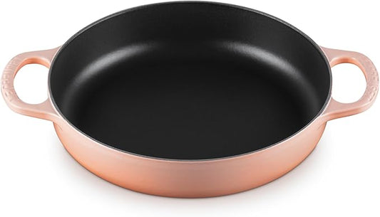 Le Creuset Enameled Cast Iron Signature Everyday Pan, 11", Peche
