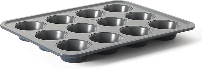 Calphalon Legacy 12 Cup PFA Free Nonstick Cupcake Muffin Pan - Blue