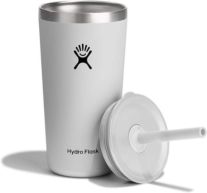 20 OZ All Around Tumbler Straw LID White