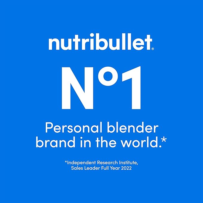 nutribullet Portable Blender, Cordless, 20oz Vessel, Personal Blender, USB-C Rechargeable, Black, NBPB50100K