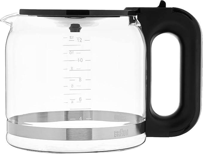 Braun BRSC005 Replacement Carafe for Braun Coffee Maker, Clear