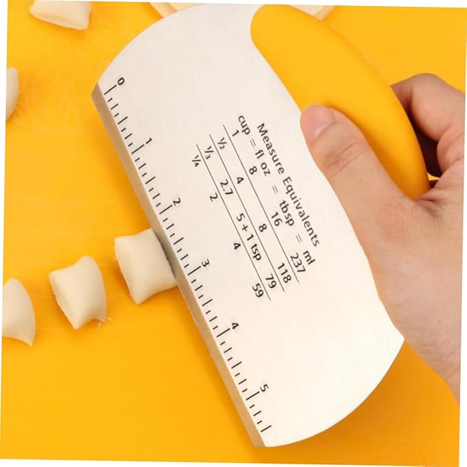 5pcs Stainless Steel Baking Tool Set with Dough Cutter and Silicone Rolling Mat Precision Measuring Scale for Pizza Pastries and More