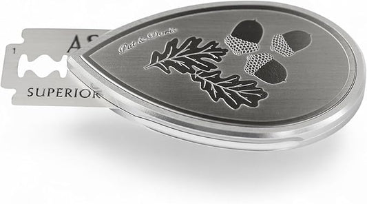 pat & doris Sourdough Bread Lame Dough Scoring Tool – CNC Aluminum Alloy Handle, Stainless Etched Side Plates, Magnetic Blade Storage