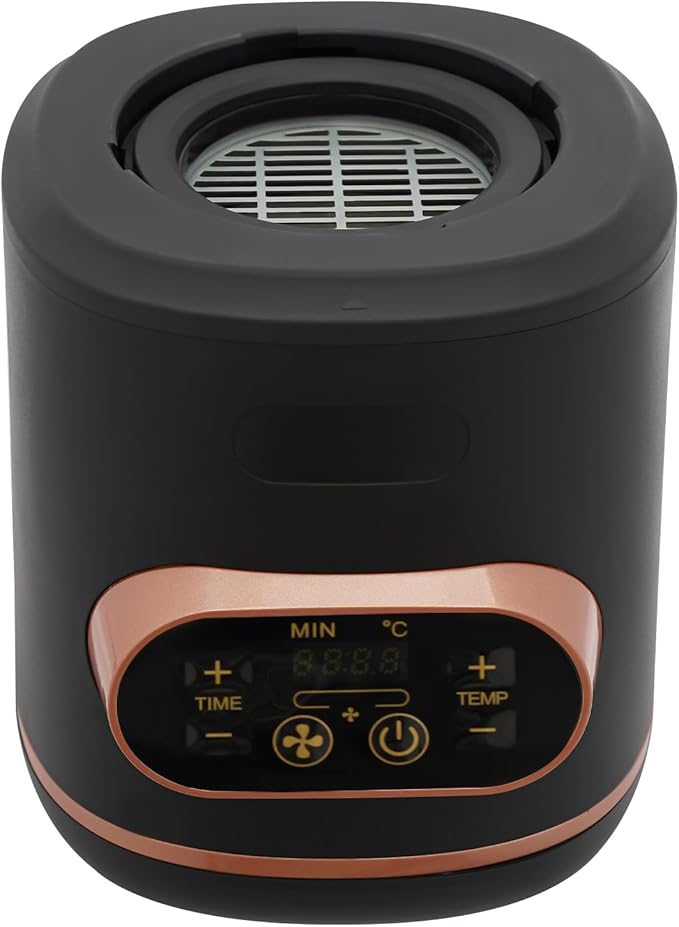 1500W Coffee Bean Roaster Machine, 100g Electric Bean Machine with Timer and Heating Adjustable, Roast Coffee At Home, Intelligent Control, 110V