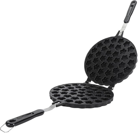 aqxreight Waffle Baking Pan Aluminum Alloy Heat Press Plate Cooking Baking Tool for Household Kitchen