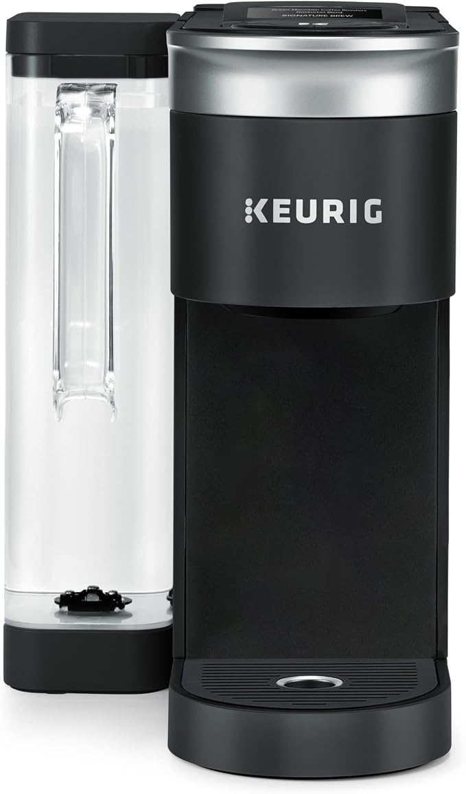 Keurig K-Supreme SMART Coffee Maker, MultiStream Technology, Brews 6-12oz Cup Sizes, Black