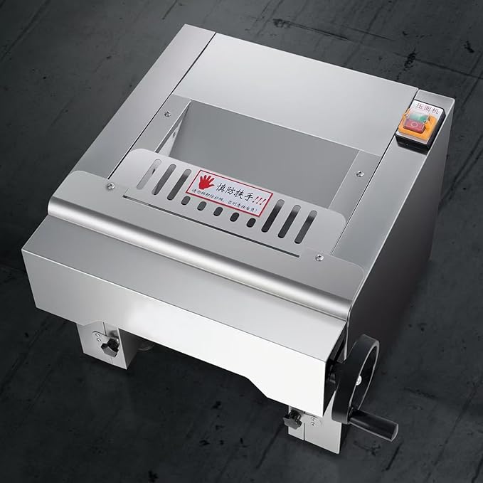 Electric Dough Roller Sheeter, Table Top Pizza Dough Press Mahcine, Commercial Dough Press Machine, Dough Pastry Sheeter Maker for Baking, For Making Pastries, Croissants, Pies,Cookies, Pizzas, Etc.
