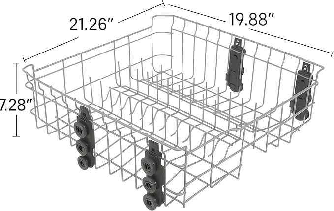 US-Based Supplier – WD28X35779 WD28X30219 Upper Dishrack Assembly works with GE Dishwashers Replaces AP7034202 WD28X25018 WD28X26104 WD28X10347 WD28X25189 WD28X26098 WD28X10352 WD28X22676 and more