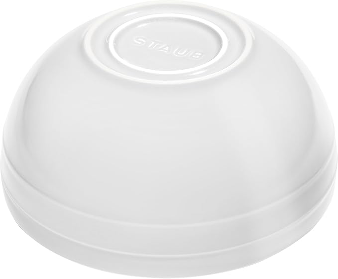 STAUB Ceramic 2-pc Nested Mixing Bowl Set - White