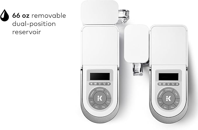 Keurig K-Supreme SMART Single Serve Coffee Maker With WiFi Compatibility, 4 Brew Sizes, And 66oz Removable Reservoir, Compatible with Alexa, White