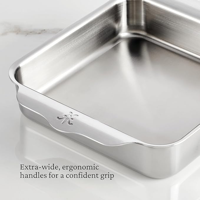 Hestan Provisions OvenBond - 8" x 8" Stainless Steel Square Baking Pan