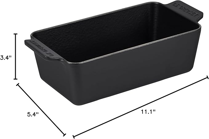 Le Creuset Enameled Cast Iron Signature Loaf Pan, 2qt., Licorice