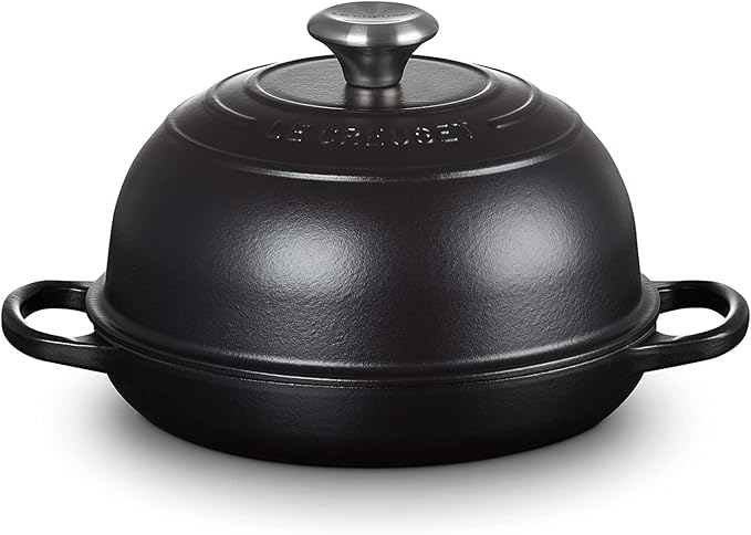Le Creuset Enameled Cast Iron Signature Round Bread Oven, 9.5 inch, Licorice