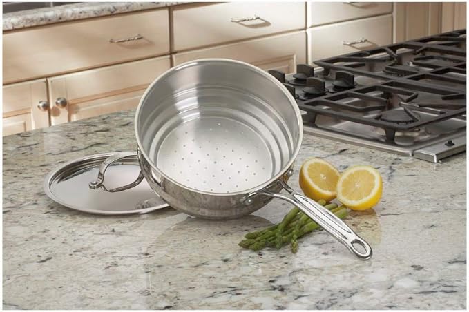 Cuisinart 7116-20 Chef's Classic 20-Centimeter Universal Steamer with Cover