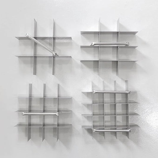 Stainless Brownie Cutter - 8,9,10,11,12 Inch Heavy Duty Baking Pan or Slicer Ensures Perfect Crispy Edges - Cake Portion Cutter (Cutter 11x11" 25 Pcs.)