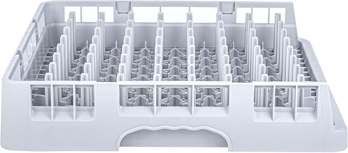 Restaurantware-Clean Tek Professional Peg Rack, 1 Heavy Duty Tray Rack for Dishwashing - Durable, Long-Lasting, Gray Polypropylene Dish Rack, All Purpose, Ideal for Plates, Trays, and Bowls