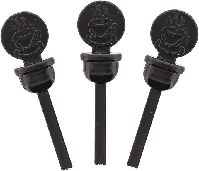 StixToGo Beverage Plugs - Leak Prevention Coffee Accessory for Hot Drinks, Disposable Coffee Stoppers, Fits Standard Lids - Black, 2", Pack of 2000