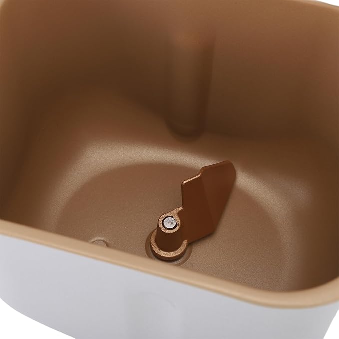 Bread Machine Pan, Bread Maker Bucket, Bread Baking Inner Pot Stainless Steel Non Stick Coating Easy to Clean Food Grade Material for Home Commercial Bakeries