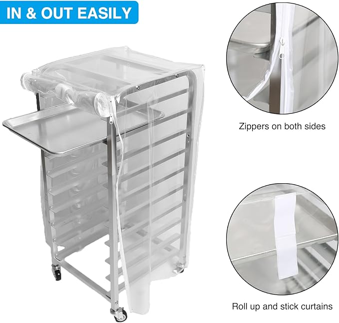 Bakery Rack Exclusive Dustproof Cover, Non-Generic
