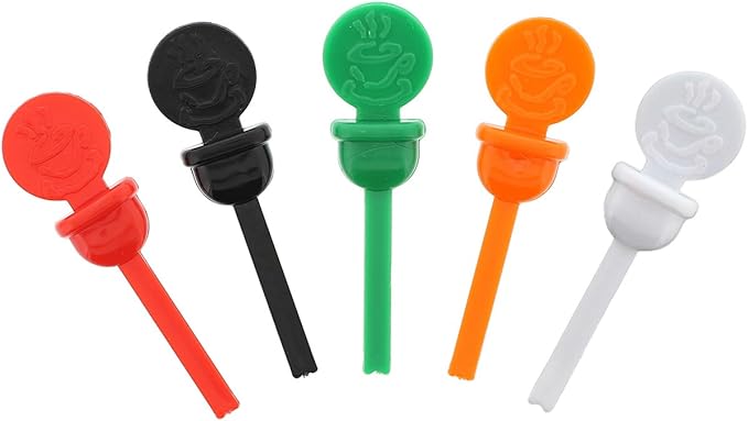 StixToGo Beverage Plugs - Leak Prevention Coffee Accessory for Hot Drinks, Disposable Coffee Stoppers, Fits Standard Lids - Black, 2", Pack of 2000