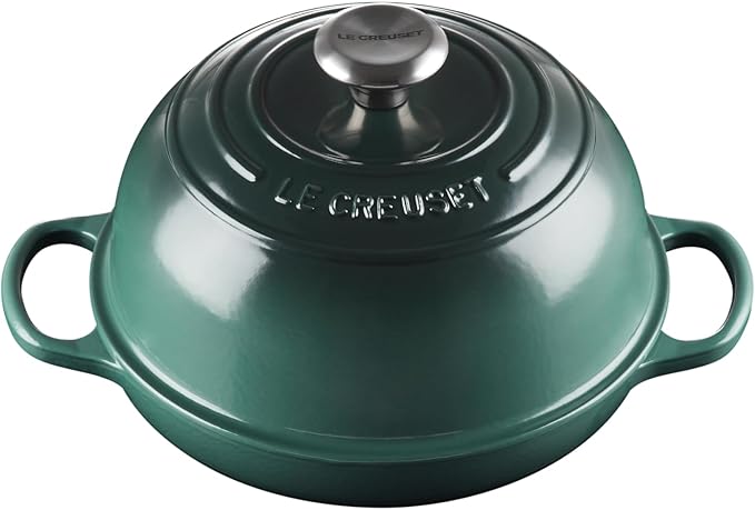 Le Creuset Enameled Cast Iron Signature Round Bread Oven, 9.5 inch, Artichaut