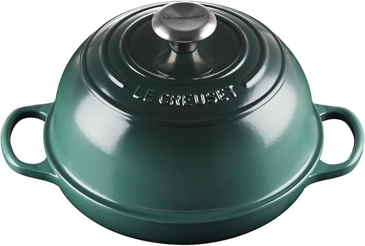 Le Creuset Enameled Cast Iron Signature Round Bread Oven, 9.5 inch, Artichaut