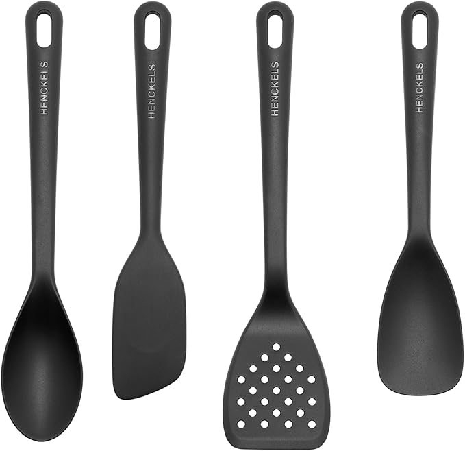 HENCKELS Silicone Onyx 4-pc Chef's Cooking Utensil Set