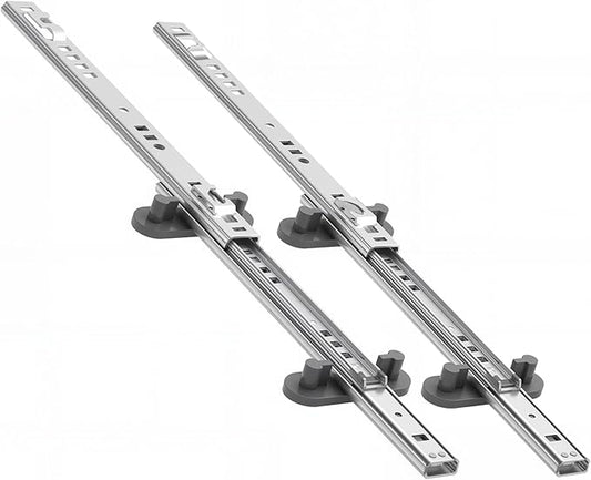W11259785 W11259786 Dishwasher Rack Slide Track Replacement, Left & Right Dishwasher Upper Dishrack Slide Track Compatible with Whirlpool, KitchenAid, Kenmore, Maytag Dishwashers