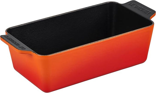 Le Creuset Enameled Cast Iron Signature Loaf Pan, 2qt., Flame