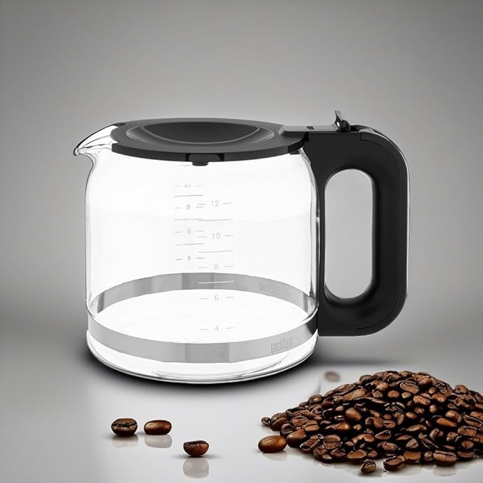 Braun BRSC005 Replacement Carafe for Braun Coffee Maker, Clear