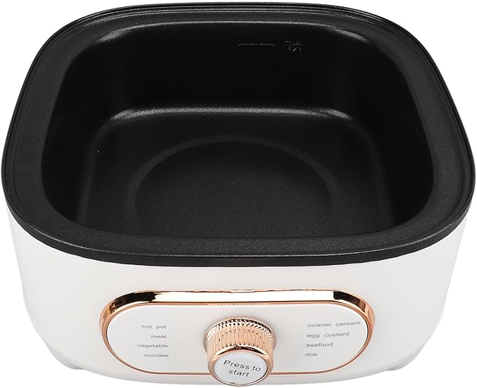 1200W Electric Food Steamer, 10.5L 2 Tier Steamer Pot, Steaming Cookware with 10.5L Stackable Baskets and 2.5L Electric Hot Pot, Vegetable Steamer Cooking Pot for Vegetables (US