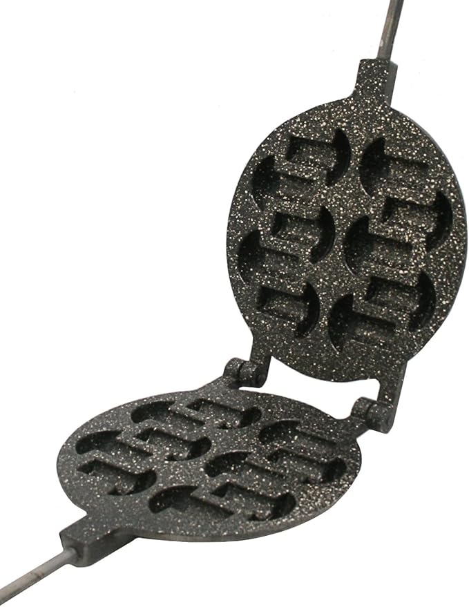 Non-stick Coating granite stone Cookie Mushroom Mold Assorted Tasty Homemade Cookies Baking Tools & Accessories Cookie Presses Bakeware (10 Mushrooms)