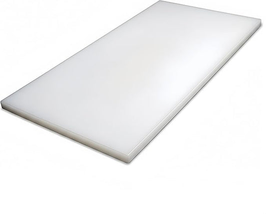 Commercial Cutting Board, Plastic Poly Kitchen Board Dishwasher Safe, Heavy Duty Food Prep Surface for Restaurant Use (36"L x 24"W x 0.38"Th)