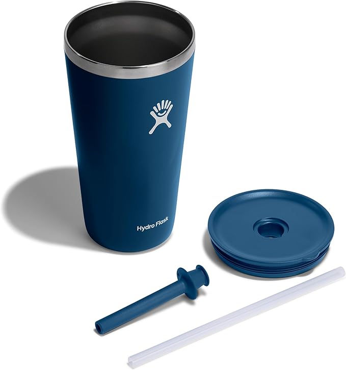 28 OZ All Around Tumbler Straw LID Indigo Blue