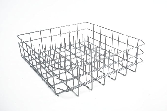 Whirlpool W11527890 OEM Dishwasher Lower Dishrack Assembly, White