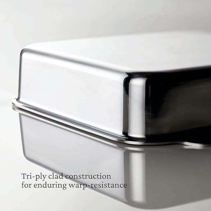 Hestan Provisions OvenBond - 8" x 8" Stainless Steel Square Baking Pan