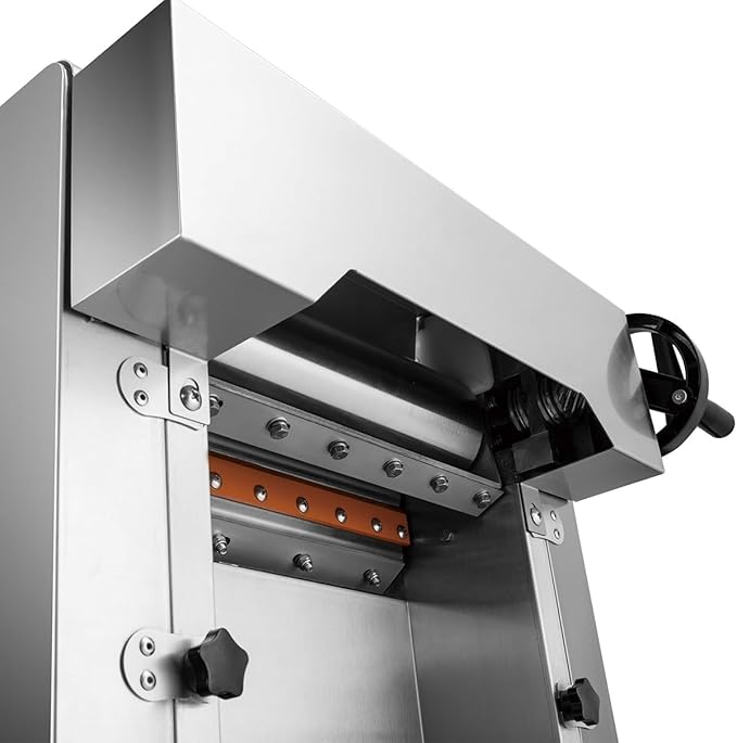 Electric Dough Roller Sheeter, Table Top Pizza Dough Press Mahcine, Commercial Dough Press Machine, Dough Pastry Sheeter Maker for Baking, For Making Pastries, Croissants, Pies,Cookies, Pizzas, Etc.
