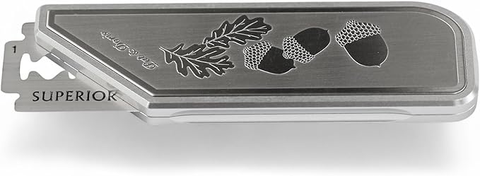 pat & doris Sourdough Bread Lame Dough Scoring Tool – CNC Aluminum Alloy Handle, Stainless Etched Side Plates, Magnetic Blade Storage