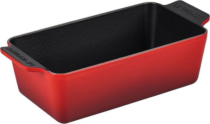 Le Creuset Enameled Cast Iron Signature Loaf Pan, 2qt., Cerise