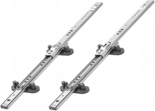 Upgraded W11259785 (Left) W11259786 (Right) Dishwasher Dishrack Slide Track, Compatible With Whirlpool, KitchenAid, Kenmore, Maytag Dishwasher