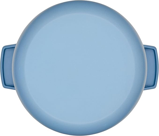 KitchenAid Enameled Cast Iron Dutch Oven/Casserole, 6 Quart, Blue Velvet