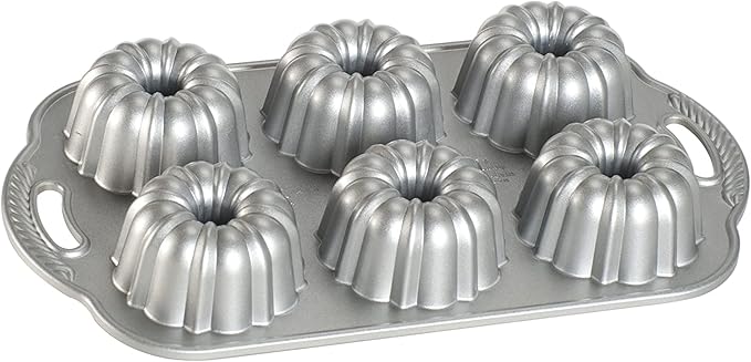 Nordic Ware Platinum Collection Anniversary Bundtlette Pan