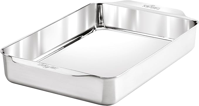 All-Clad Stainless Steel Bakeware, Rectangular Baking Pan, 9 x 13 inch